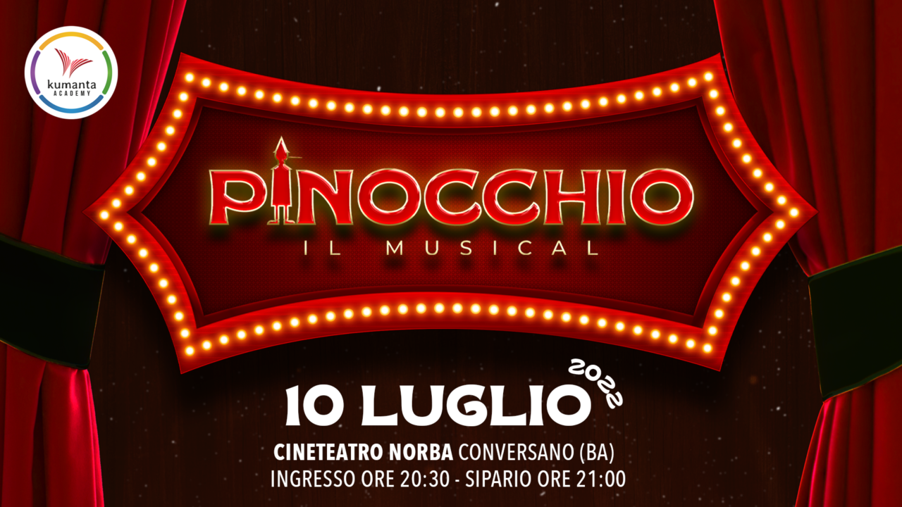 Saggio di fine anno delle classi Musical Senior – Pinocchio Il Musical